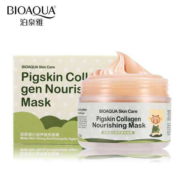 ماسک شب کلاژن مغذی و ضد چروک بیوآکوا BIOAQUA