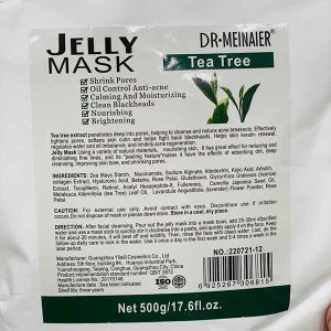 ماسک هیدروژلی چای سبز دکتر مینایر حجم ۵۰۰ گرم