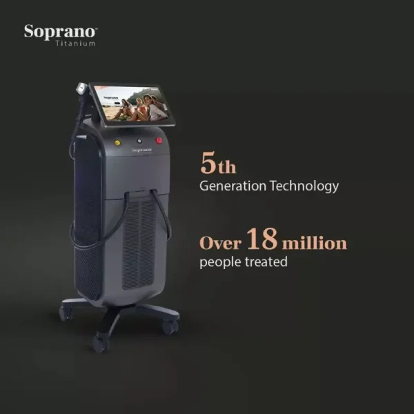 دستگاه لیزر سوپرانو تیتانیوم مدل 2023